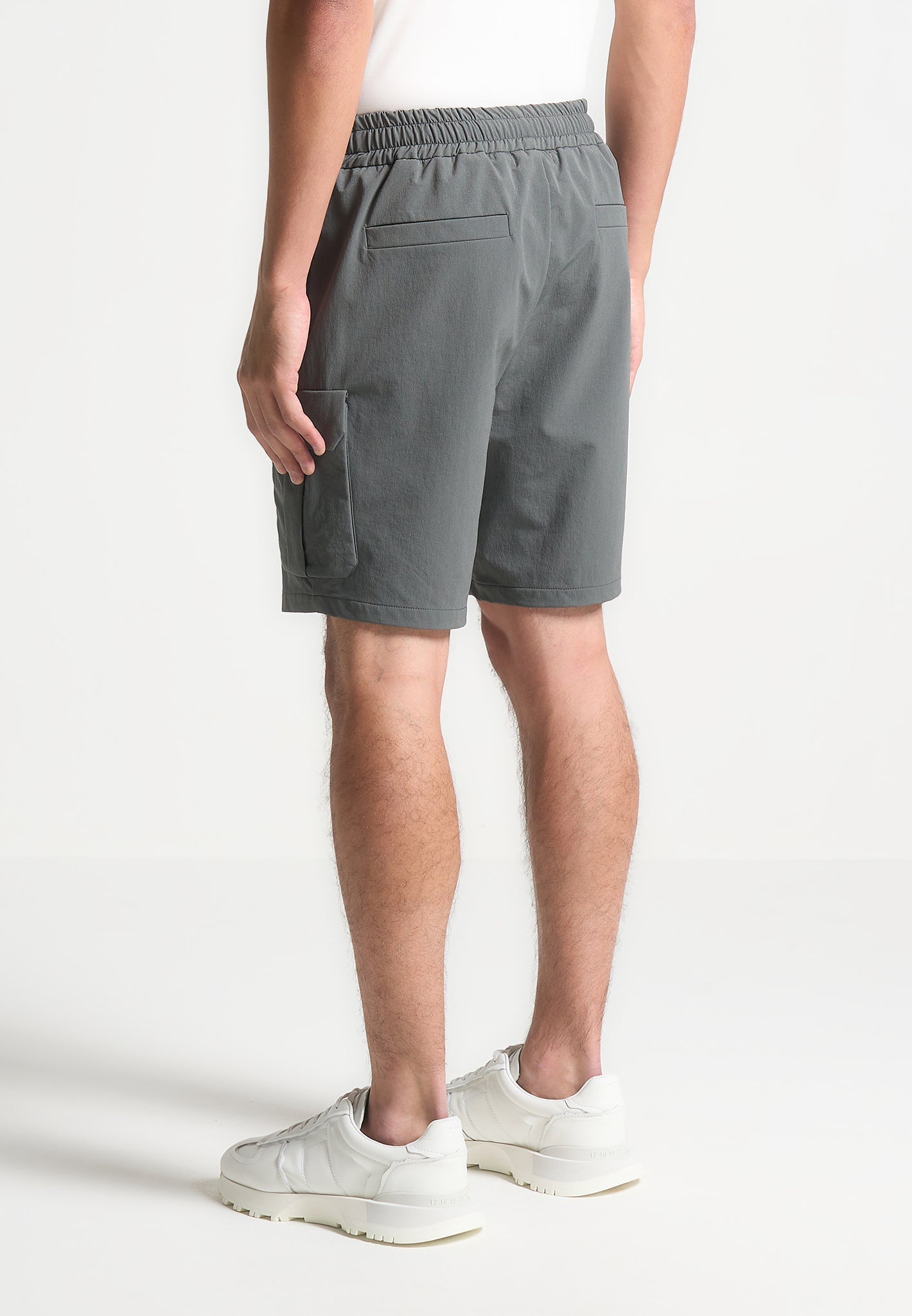 Technical Cargo Shorts - Charcoal Grey