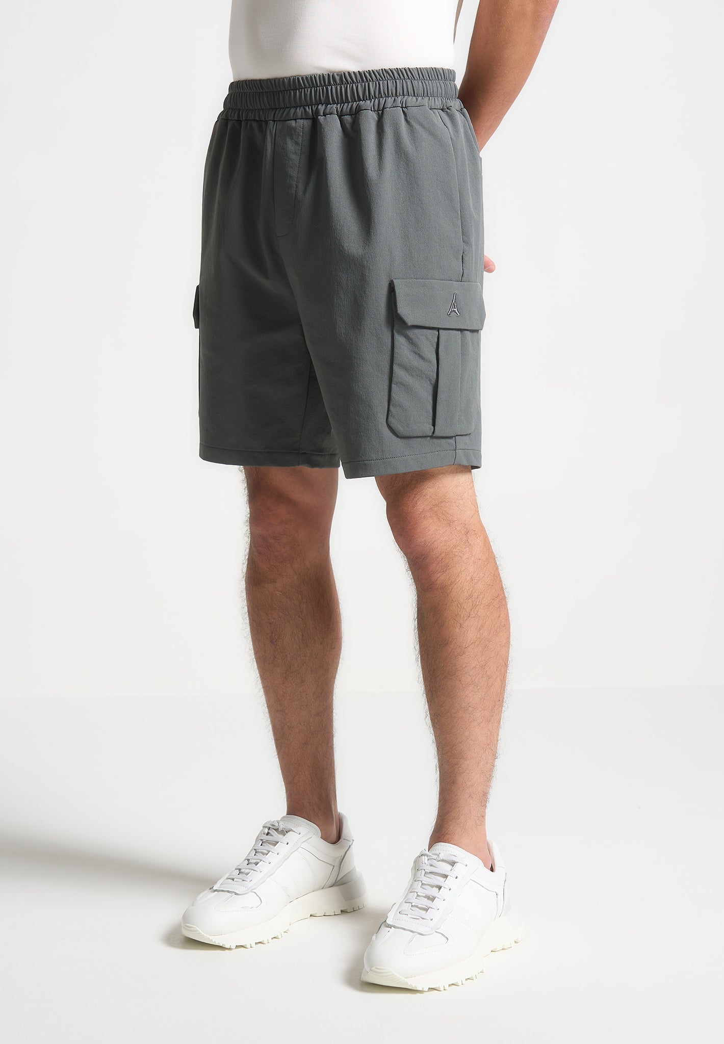 Technical Cargo Shorts - Charcoal Grey