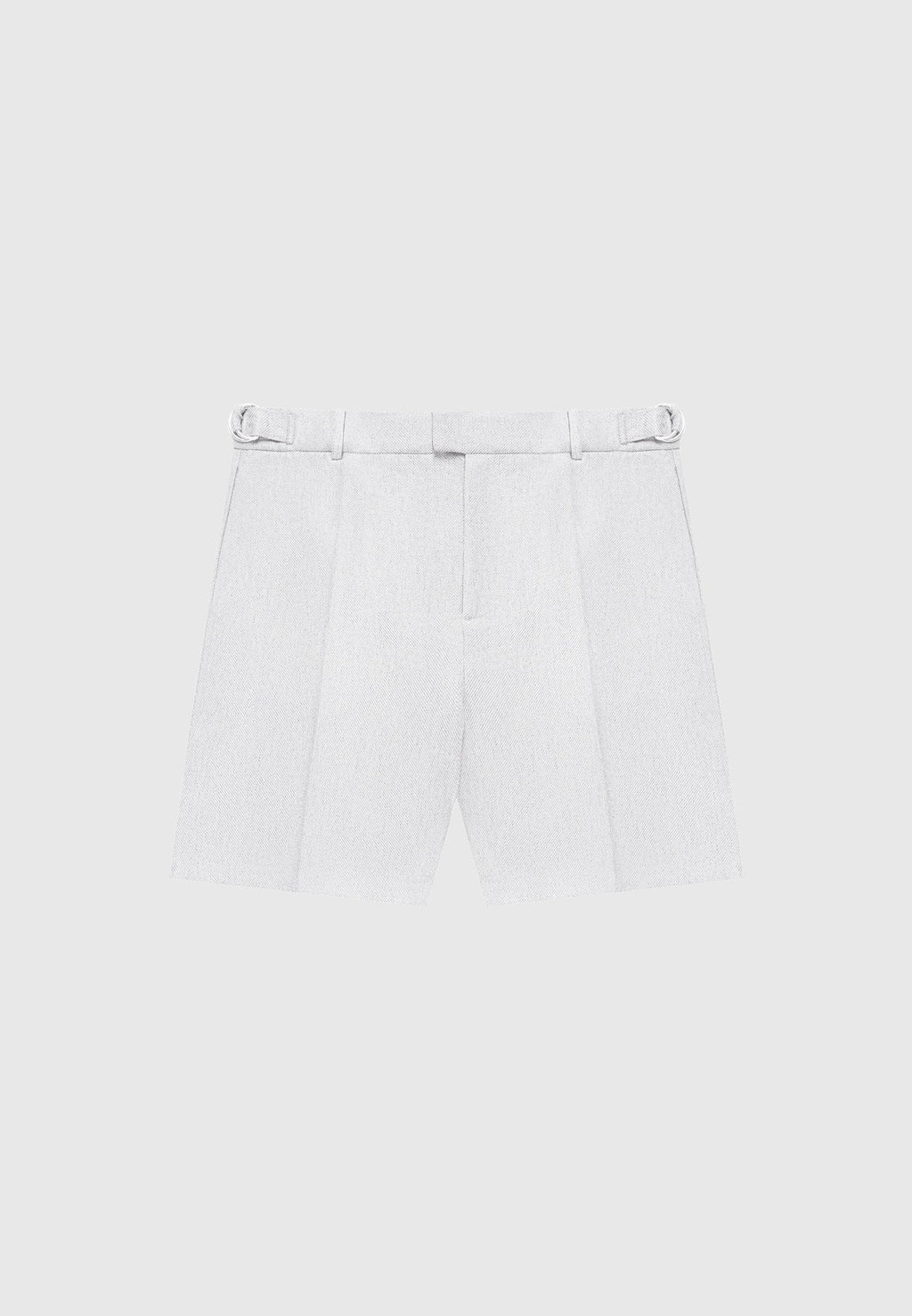 Textured Tailored Shorts - Grey