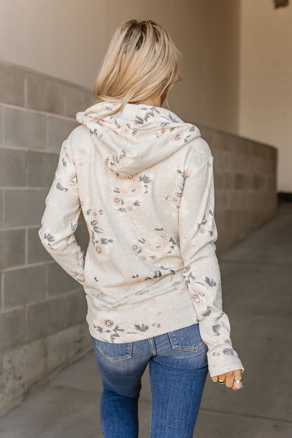 Head Over Heels Halfzip Sweatshirt by Ampersand Ave - L/O Size XS