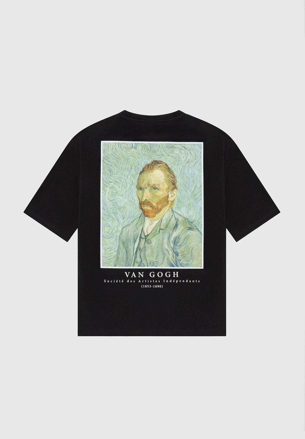 Van Gogh Self Portrait T-Shirt - Black
