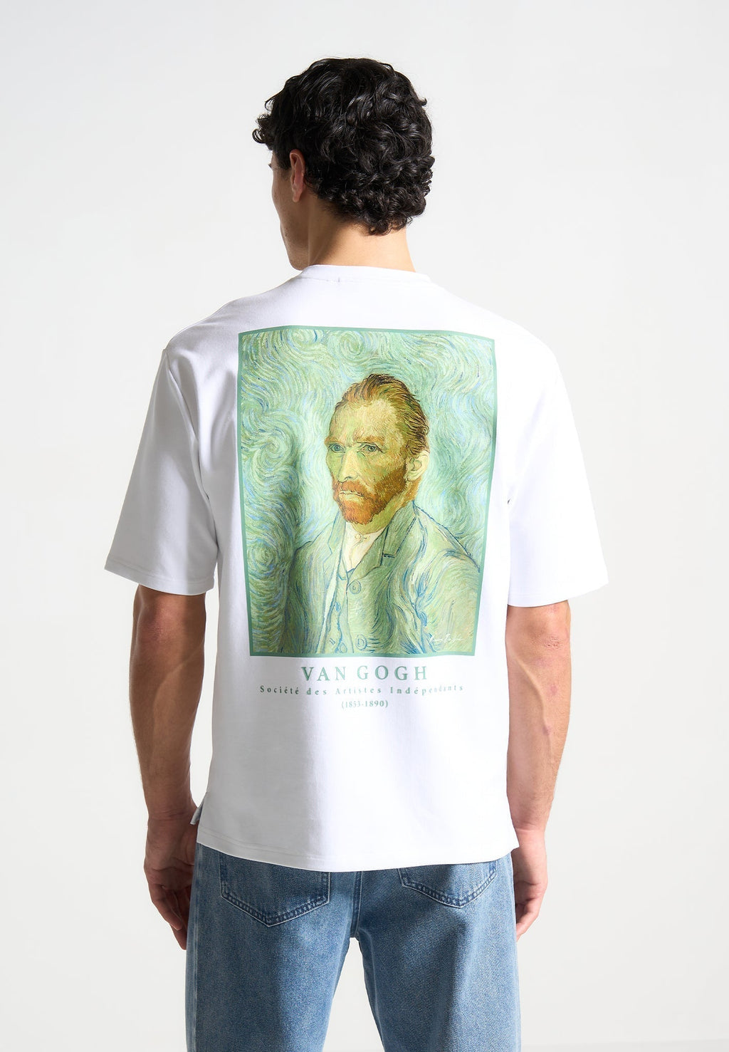 Van Gogh Self Portrait T-Shirt - White